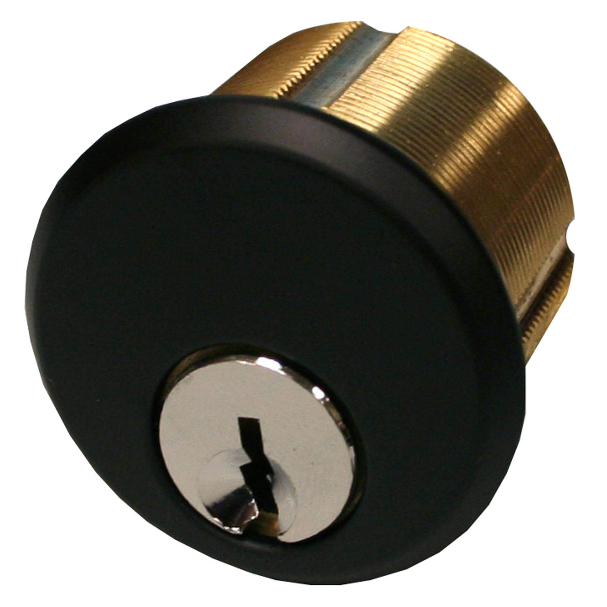 Trans Atlantic 1in. Duronodic Solid Zinc Mortise Cylinder — Keyed Alike in Pairs, Model# DL-CYLTA555DYKA2-DU